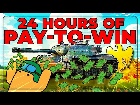 I Spent 24 HOURS as a PAY-TO-WIN Player In War Thunder!