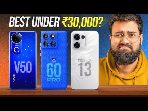 Moto Edge 60 Pro vs Vivo V50 vs OPPO Reno 13 *Full Comparison*
