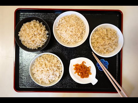 The best way to cook brown rice: 5 different grains (현미밥 짓기)