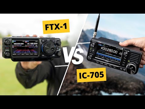 Yaesu FTX-1 vs Icom IC-705 | The Ultimate Showdown
