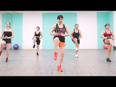 🔥 HOT 🔥 Reduction Of Belly Fat Quickly | 25 Mins Aerobic Dance Workout | Zumba Class