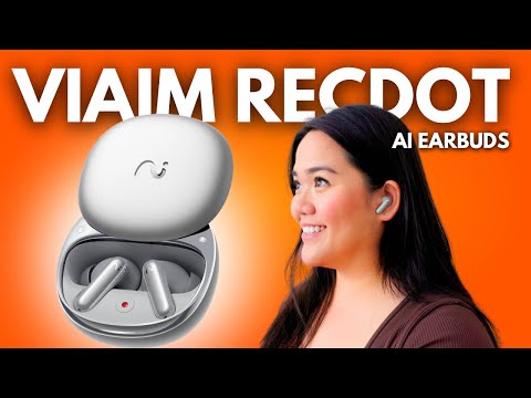 AI Earbuds that RECORD, TRANSCRIBE and TRANSLATE for you: VIAIM RecDot