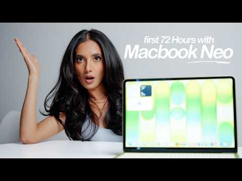 My First 72 Hours Wth MacBook Neo: MacBook with iPhone's chip