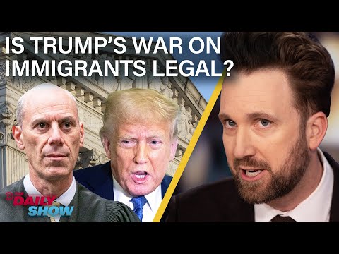 Trump Defies Court Order, Deports Migrants, And Still Finds Time to Trash Biden | The Daily Show