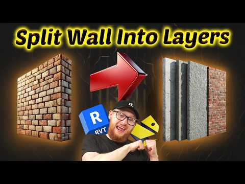 Separate Wall Layers in Revit with Revit API + Python (Complete Tool)