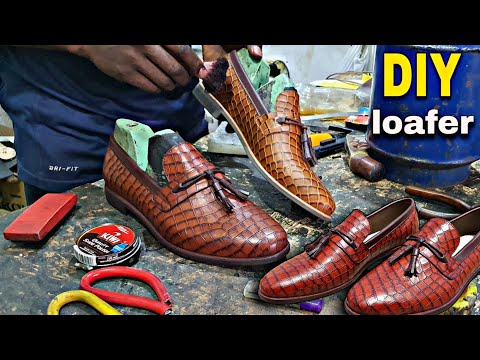 DIY Luxury Loafers: Craft Your Own Stylish Shoes at Home! 🥾✨