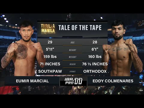 Eumir Felix Marcial 🇵🇭 vs Eddy Colmenares 🇻🇪 | 'Thrilla in Manila' IBA.PRO 11 | October 29, 2025