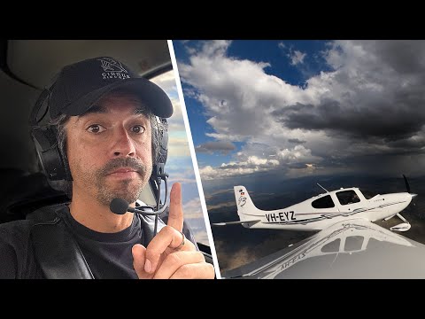 A STORMY flight I nearly didn't share