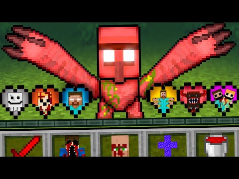 Minecraft, But There’s SCARY Myth Hearts…