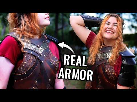 I Made Medieval Leather Armor for the First Time