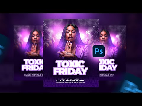 How to Create a Stunning Club Poster or Flyer in Photoshop (Step-by-Step Tutorial 2025)