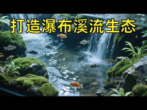 Immerse in building a waterfall stream ecological tank and raising various ferns. Let's look forwar