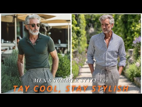 Staying Cool Without Looking Boring: 20 Summer Outfits for Older Men - men's fashion