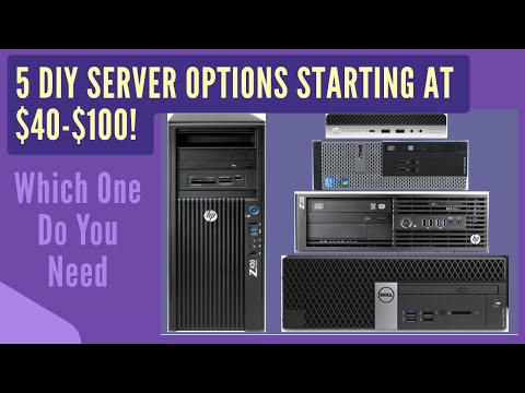 5 DIY Server Options Starting at $40-$100! Which Fits Your Needs?