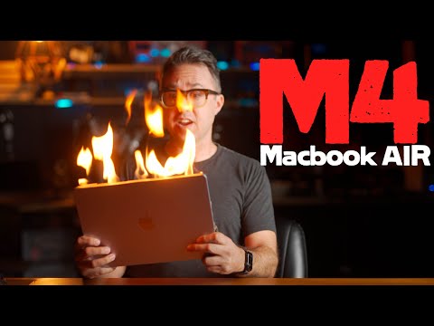Apple M4 Macbook Air - Is on Fire.
