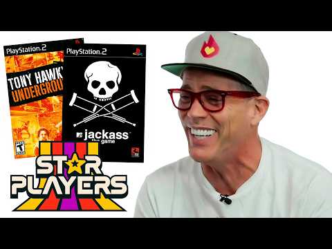 Steve-O Plays Jackass: The Game & Reacts to ALL His Game Appearances! | STAR PLAYERS