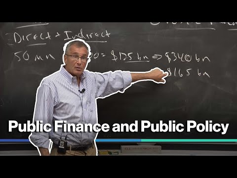 Lecture 01: Why Study Public Finance?