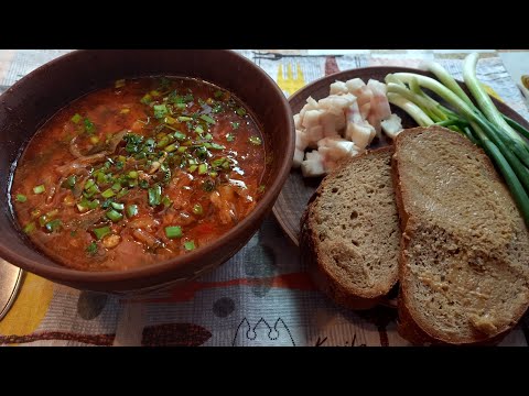 Український борщ "МРІЯ ГОЛОДНОГО ЧОЛОВІКА".