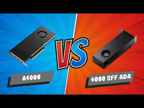 LLM Showdown - NVIDIA A4000 vs 4000 SFF ADA - Which REALLY Reigns