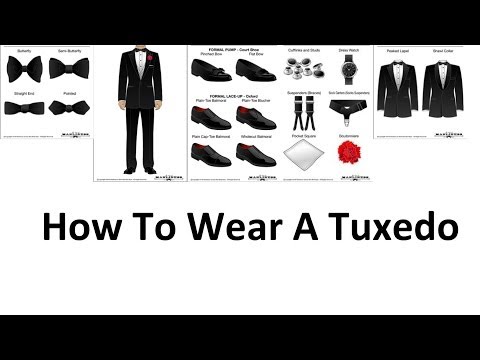 How To Wear A Tuxedo | A Man's Guide To Wearing Black Tie | Tuxedos For Men Video
