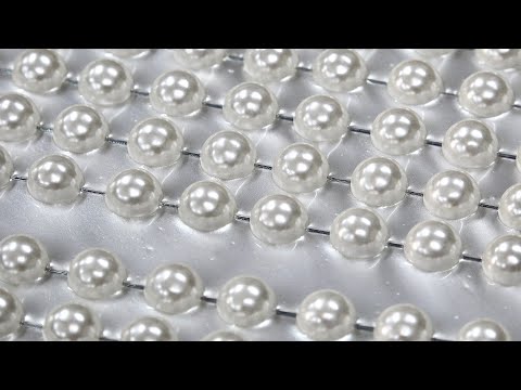 Perfect Faux Pearl Manufacturing Process. Korea’s Largest Fake Pearl Factory
