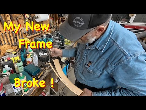 My New Yellowstone Coach Steam Bent Body Frame Broke ! | Engels Coach Shop