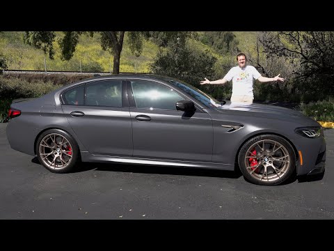 The 2022 BMW M5 CS Is BMW’s Hellcat