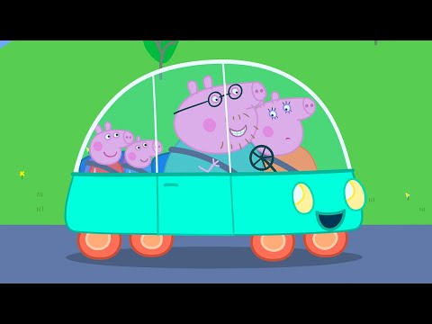 Peppa Pig Drives An Electric Car 🐷 🚗 Playtime With Peppa