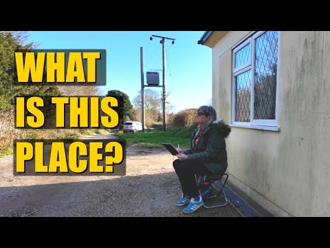 Urban Sketching the House in the Clouds with Watercolor line and wash en plein air 