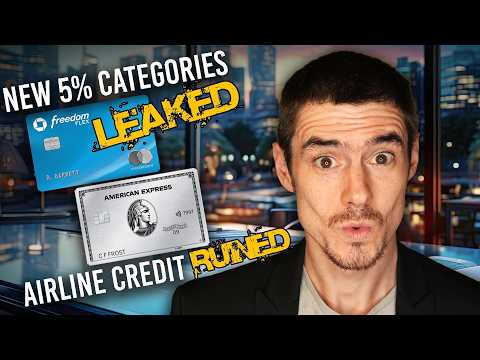 New Chase 5x Categories LEAKED + Did Amex Just RUIN this Credit?