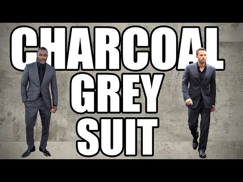 Five Stylish Outfits Using The Classic Charcoal Grey Suit