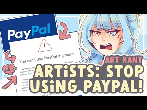 PAYPAL IS STEALING FROM ARTISTS. || SPEEDPAINT + COMMENTARY