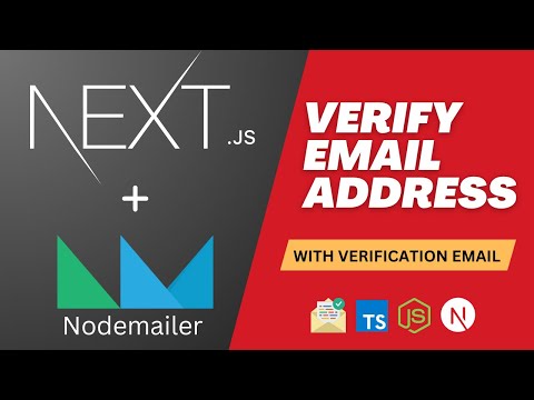 User Email Verification in Next.js: Complete Guide with Nodemailer & Mailtrap