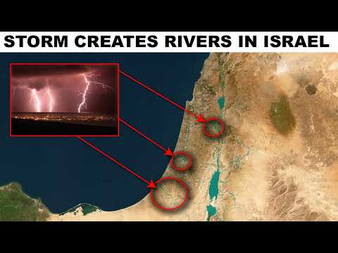 It is a MIRACLE, Massive Storm creates rivers in a desert!