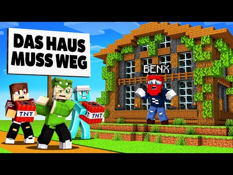 Meine VILLA soll ZERSTÖRT werden (Minecraft Freunde 3)