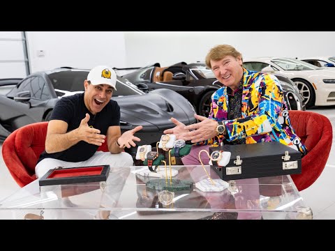 REACTING TO PRODUCER MICHAEL'S MULTI-MILLION DOLLAR WATCH COLLECTION! || Manny Khoshbin
