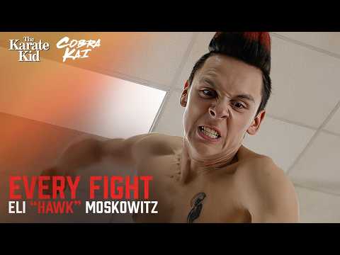 Every Hawk Fight | Cobra Kai Compilation (Jacob Bertrand)