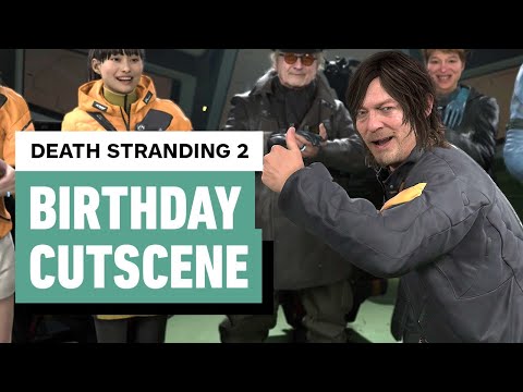 Death Stranding 2: How to See the Hidden Birthday Surprise | Full Cutscene 4K