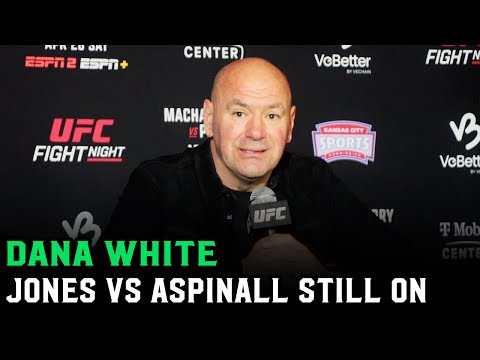 Dana White has Jon Jones vs. Tom Aspinall update, Khamzat vs DDP “DONE”, Ilia vs Islam at IFW?