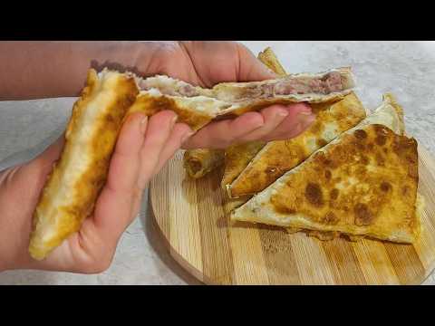😍 Lazy Chebureki in Lavash – Easy, Quick & Incredibly Delicious! 😍 (Subtitles available ✍🏻)