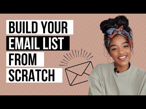 HOW TO BUILD AN EMAIL LIST ON INSTAGRAM | How to build your email list Email list building tutorial