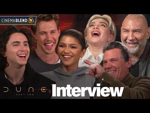 'Dune: Part Two' Interviews With Timothée Chalamet, Zendaya, Austin Butler, Florence Pugh And More
