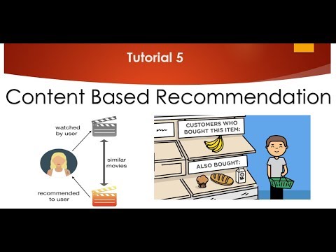 Tutorial 5- Content Based Recommendation System