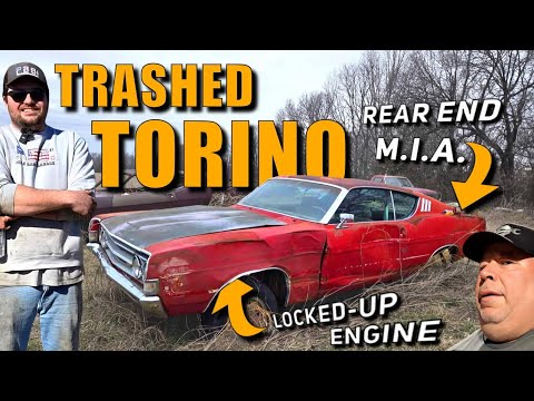 ABANDONED And LOCKED UP 1969 Torino GT -  Will It Run And Drive Home After 30+ Years?
