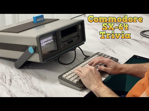 Commodore SX-64 repair and trivia