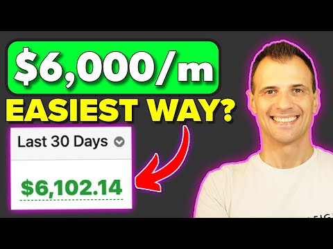 Easy Side Hustle for Beginners: AUTO-CREATE The $6k/Month Income Stream