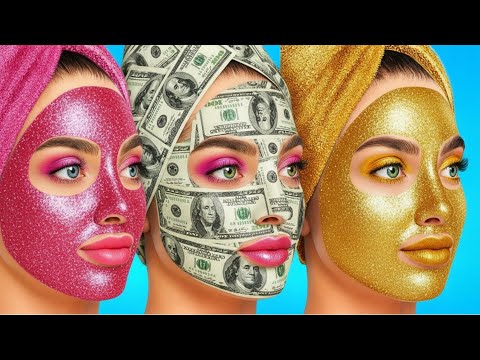 FAIRY vs ORDINARY vs BILLIONAIRE Makeover! 🧚💎 DIY Clothes & Hair Tricks