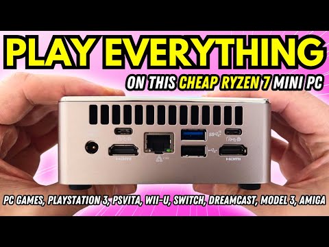 This Ryzen 7 Mini PC EMULATES IT ALL! 🎮 [GEEKOM A5 REVIEW]