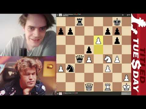 Magnus Carlsen vs Matthias Bluebaum | A True Test for the World Title Candidate 🔥