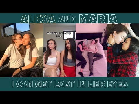 CUTE LESBIAN COUPLE TIKTOK THAT WILL MAKE YOU WANT A GIRLFRIEND - ALEXA AND MARIA❤👭